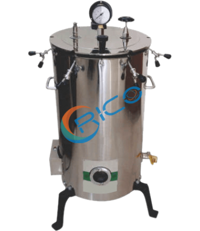 Vertical autoclave